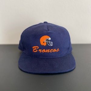 Denver Broncos NFL Retro Vintage Blue Hat